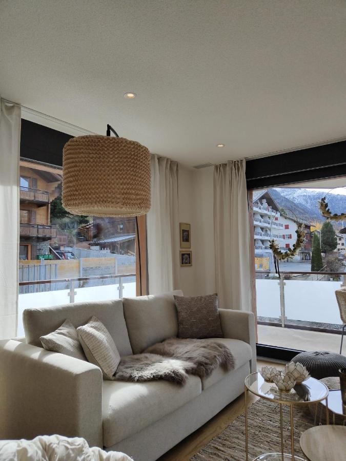 Sunnustrahl Apartment Grachen Bagian luar foto