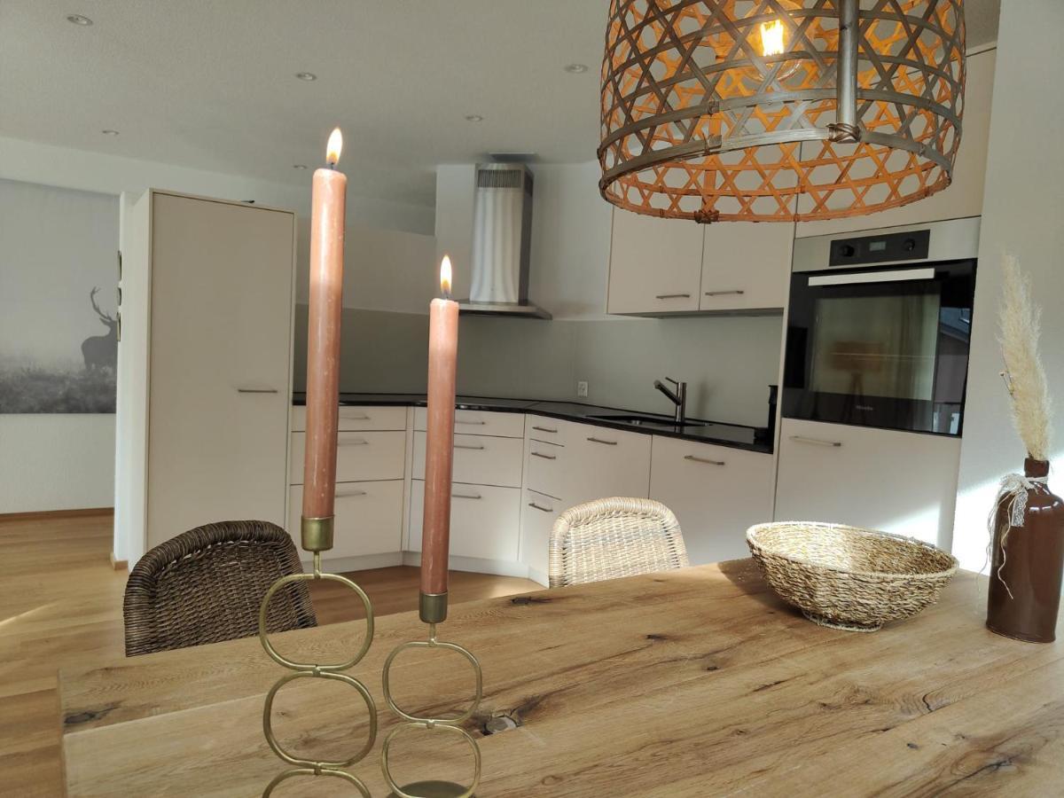 Sunnustrahl Apartment Grachen Bagian luar foto